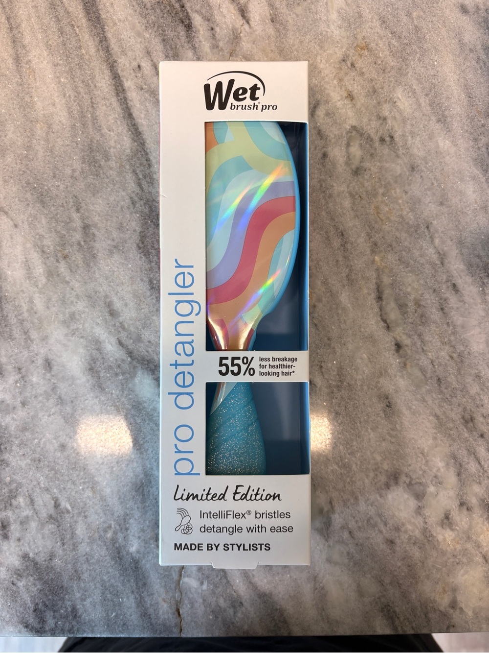 Wet Brush Pro Limited Edition Turquoise Wave Detangler Brush